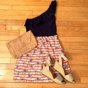 Lily Pulitzer Dionne One Shoulder Dress